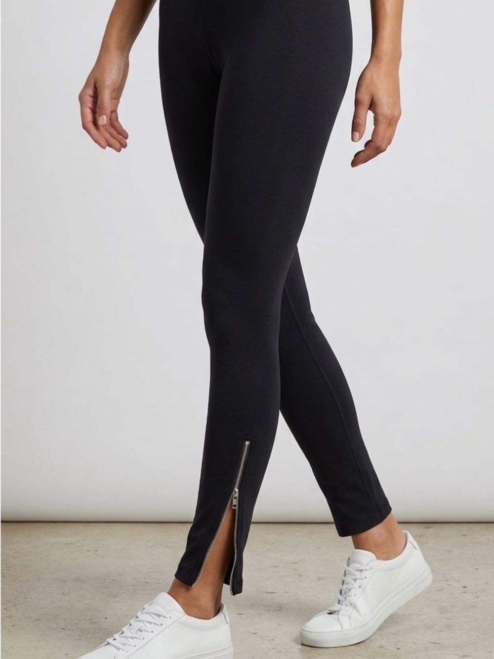 Zipper leggings